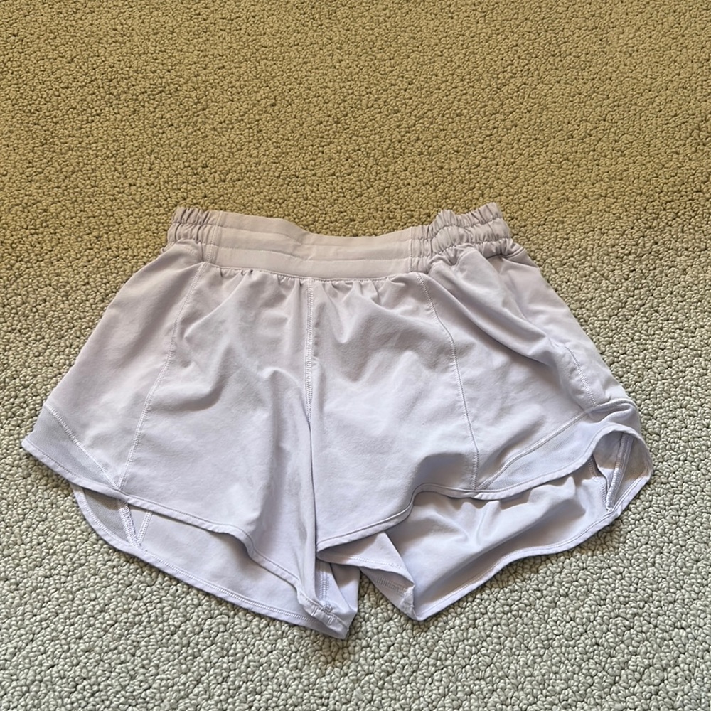 Hotty Hot high rise lined shorts 4”